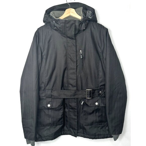 Firefly Womens Winter Jacket Snowboard Ski Snow Coat Hooded Outdoor Black XL - Picture 1 of 16